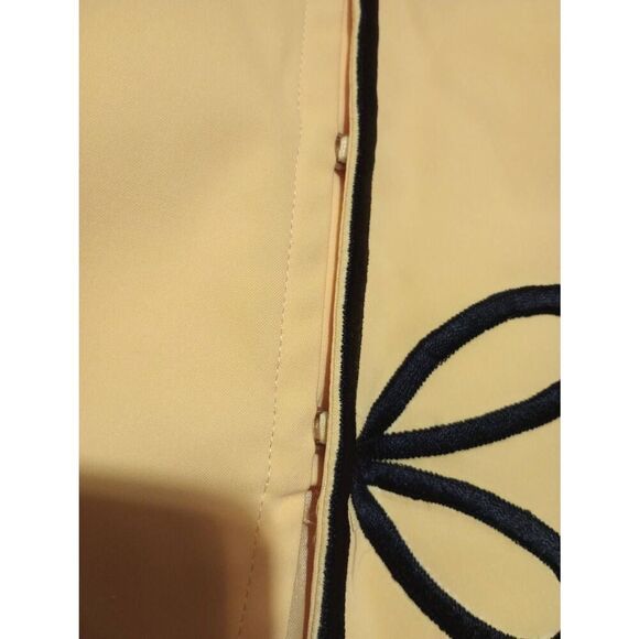 Spiegel Blazer Ladies 14 Yellow Black Light Weight Spring Clueless - Picture 4 of 7